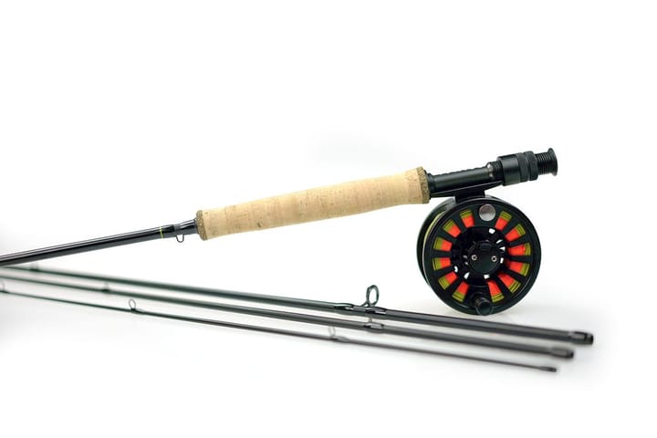 Primal Rod Co Primal Conquest 9' #5/ Flylab Surge 5/6 4-Delt Fluesett M/Backing Og Snøre Primal Rod Co