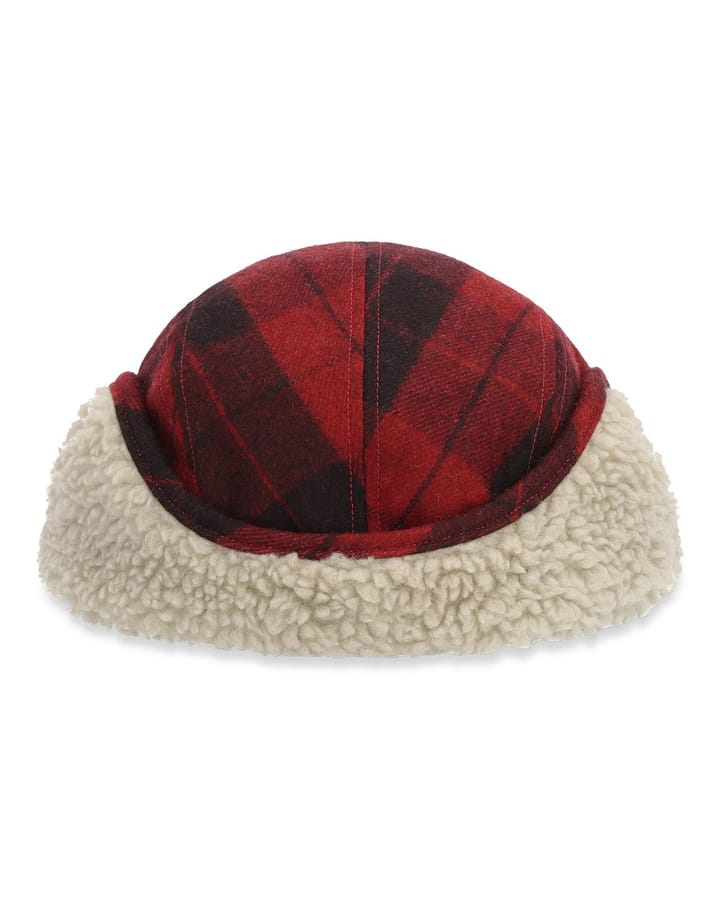 Simms Simms Coldweather Cap Red Buffalo Plaid Simms