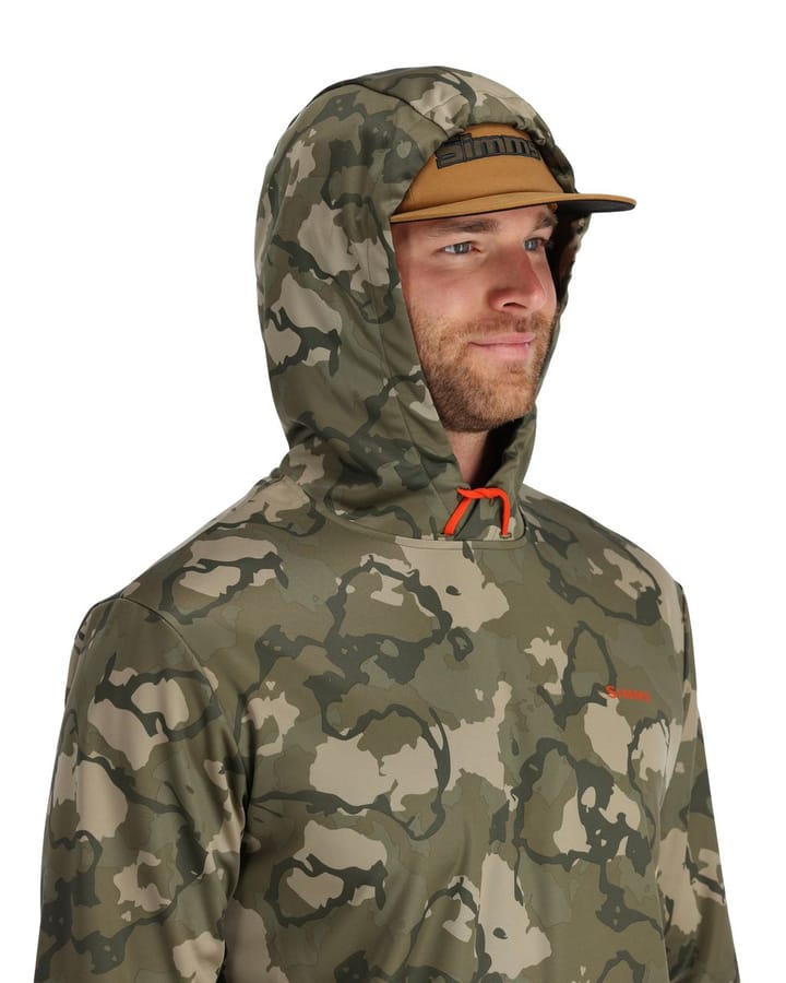 Simms Simms Challenger Hoody Regiment Camo Carbon Simms