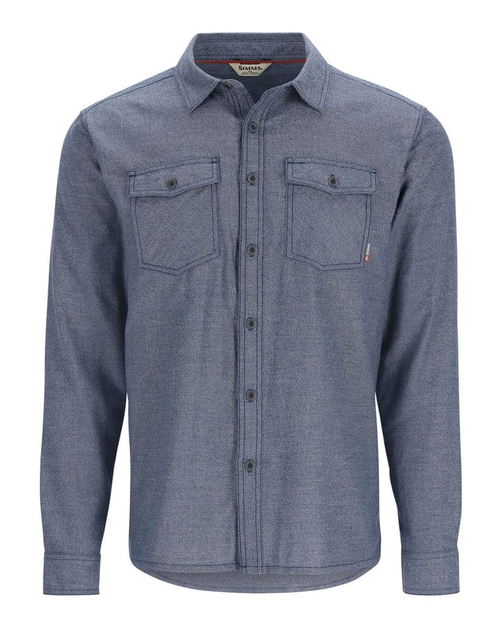 Simms Simms Shoal Flannel Shirt Midnight Simms