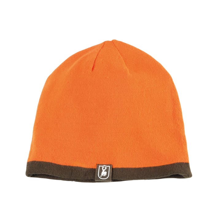 Deerhunter Cumberland Knitted Beanie Reversible Orange Deerhunter