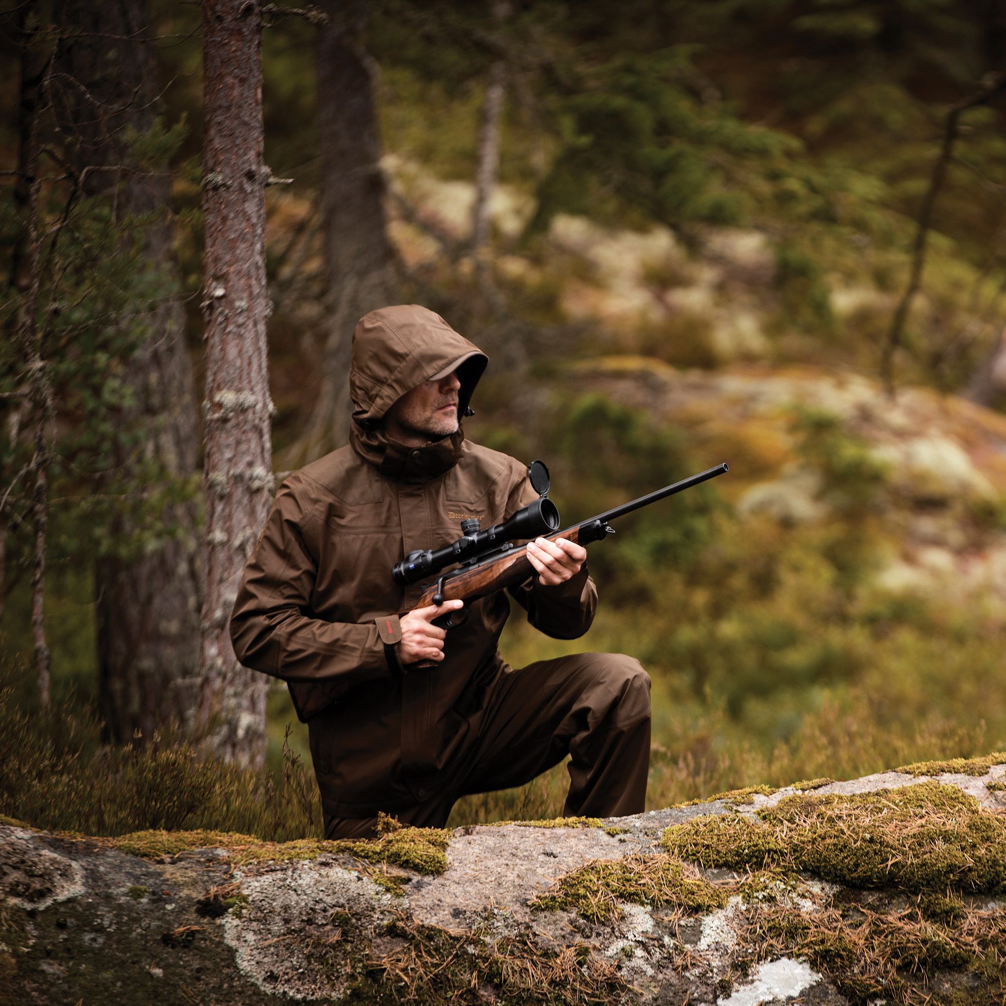 Deerhunter track store rain jacket