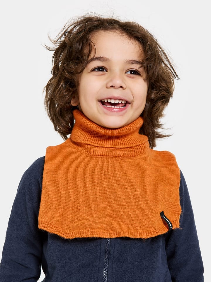 Didriksons Kids' Delfinen Scarf Orange Jam Didriksons