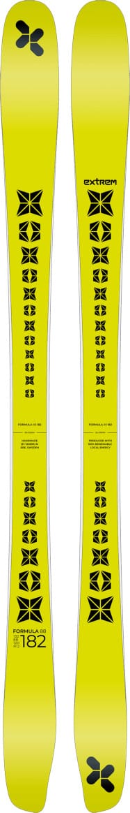 Extrem Skis Formula 88 Yellow Extrem Skis