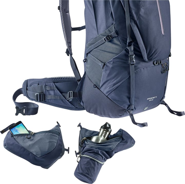 Deuter Men's Aircontact X 60+15 Ink Deuter