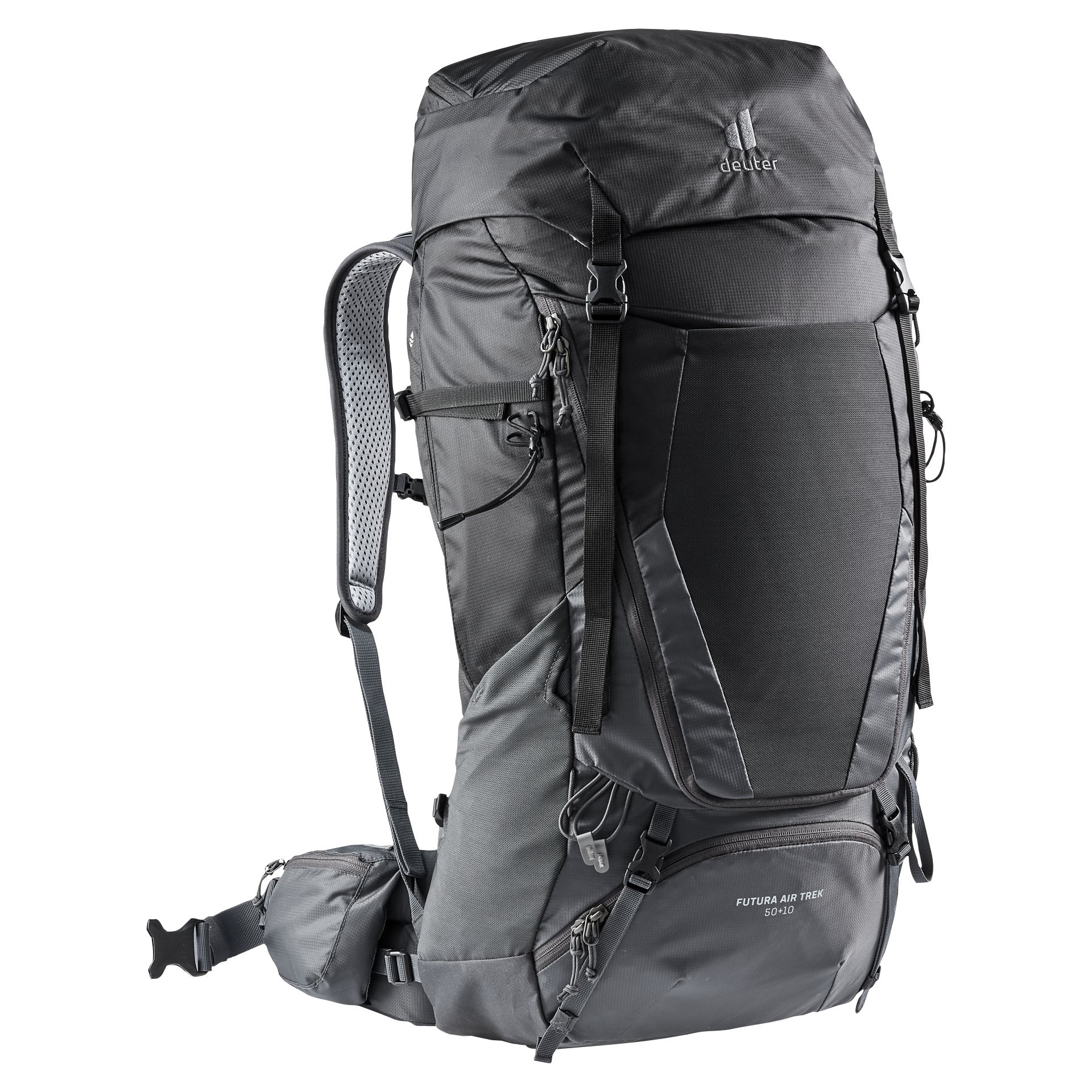 Deuter Men’s Futura Air Trek 50+10 Black-Graphite