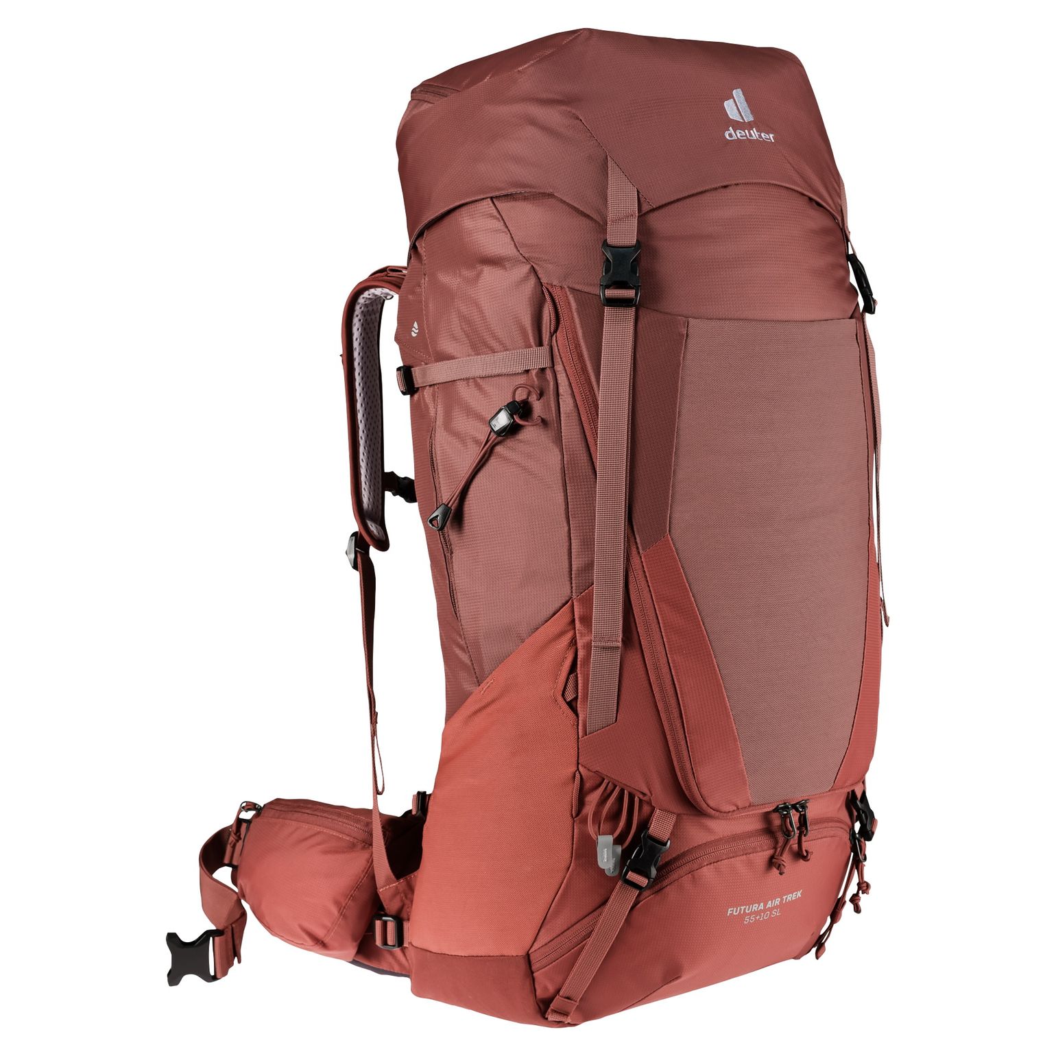 Deuter Futura Air Trek 55 + 10 SL Redwood-lava