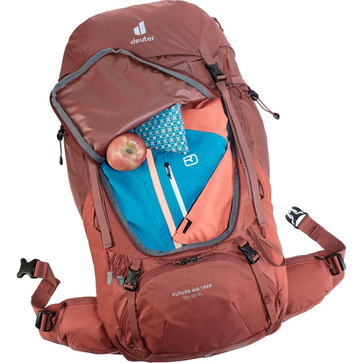 Deuter Futura Air Trek 55 + 10 SL Redwood-lava Deuter