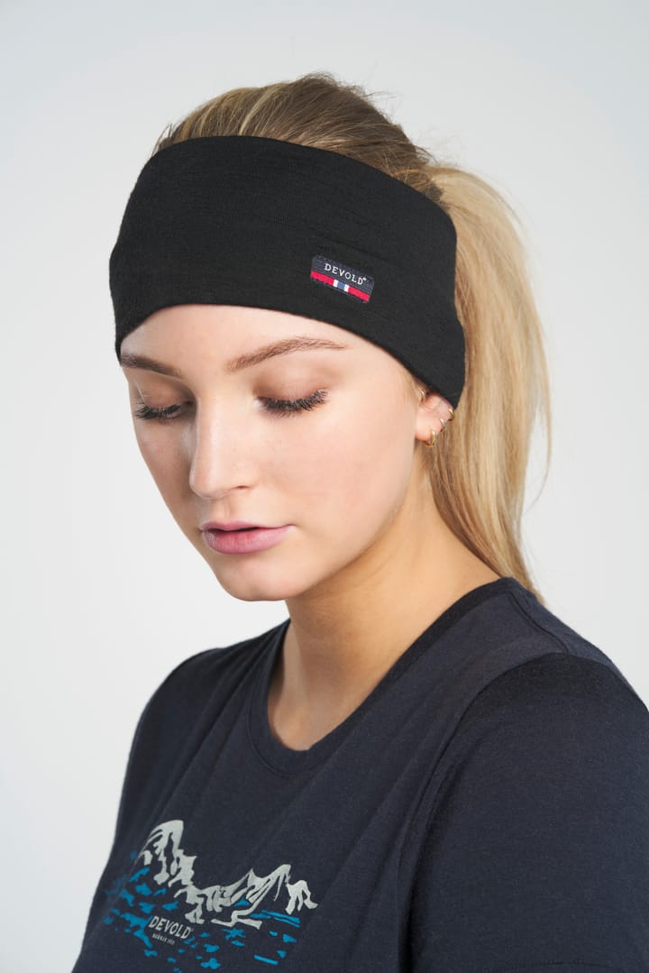 Devold Breeze Merino 150 Headband Black Devold