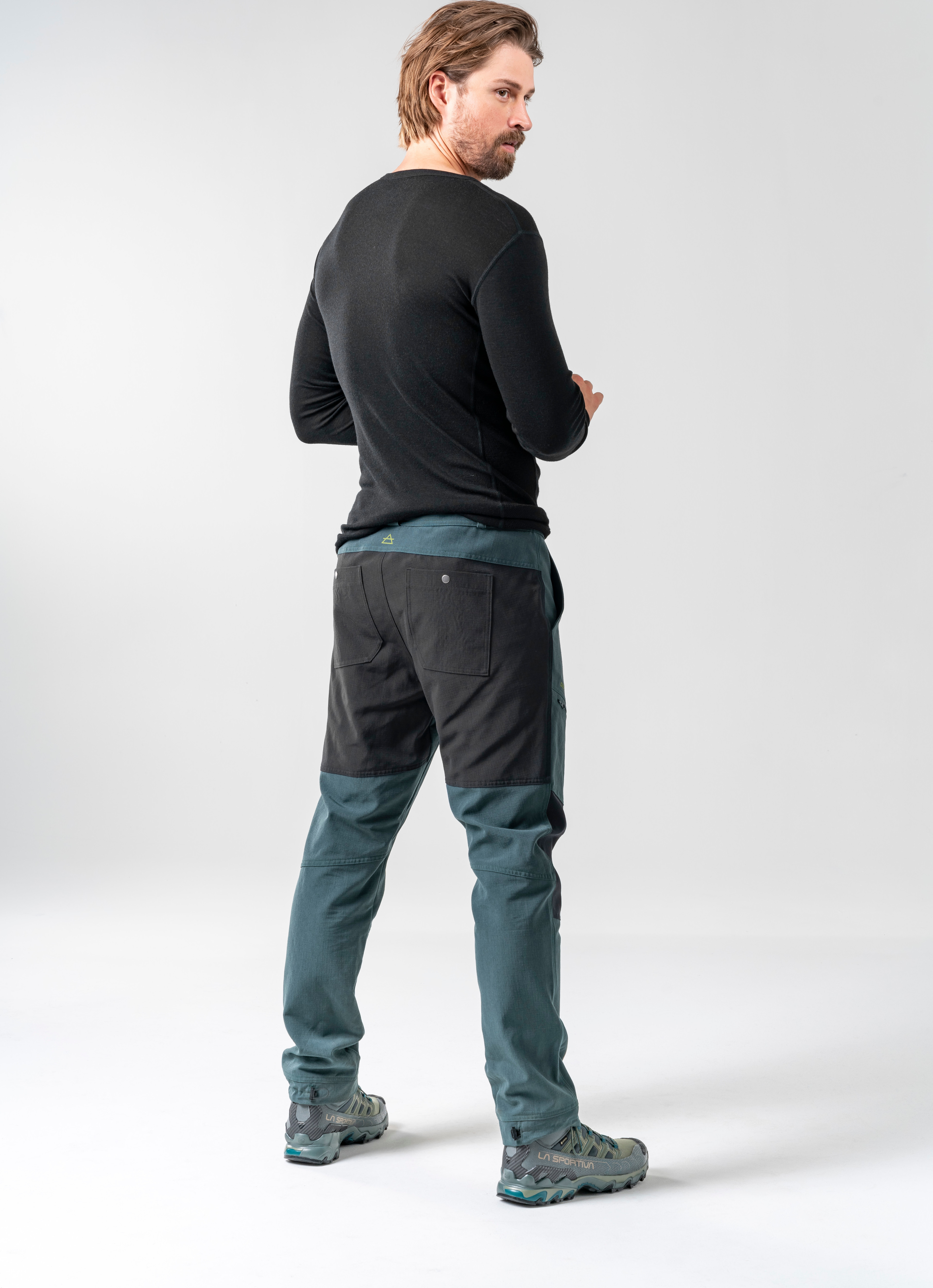 Neutral James merino wool wide-leg trousers | LESET | MATCHES UK