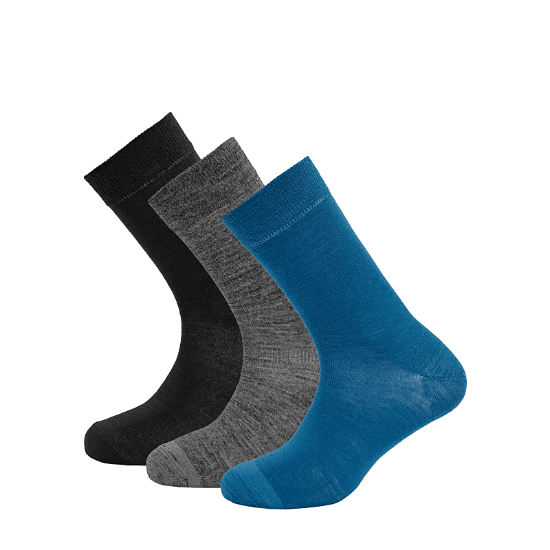 Devold Daily Merino Light Sock 3pk Flood Mix