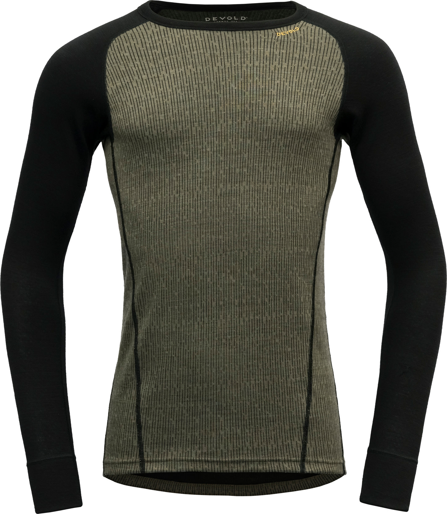 Devold Men’s Duo Active Merino 205 Shirt Lichen/Caviar