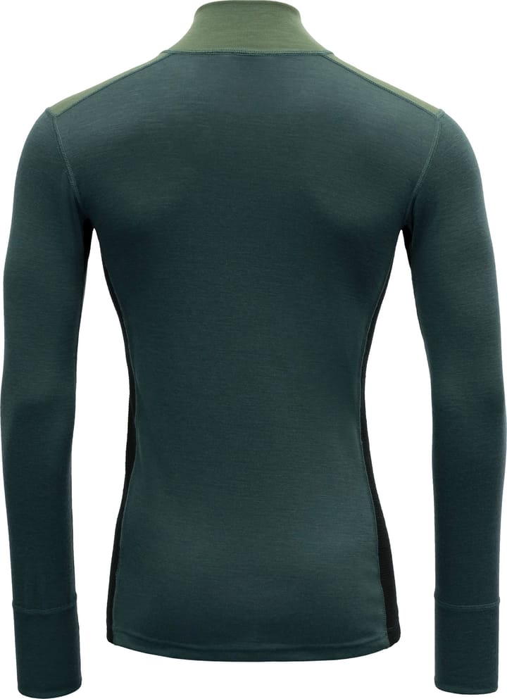 Devold Men's Lauparen Merino 190 Zip Neck Forest/Woods/Black Devold