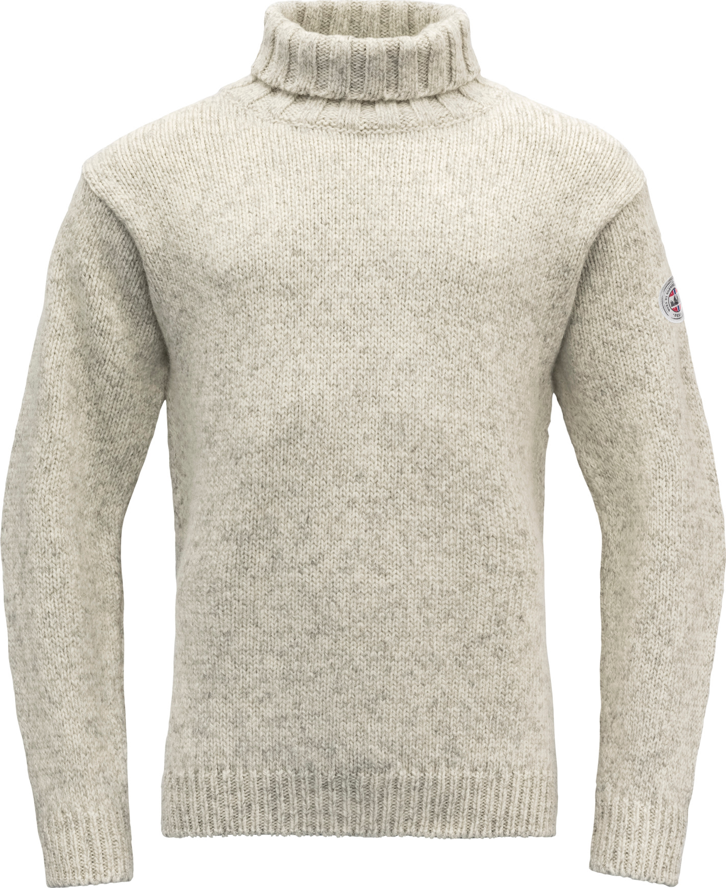 Unisex Nansen Wool High Neck GREY MELANGE