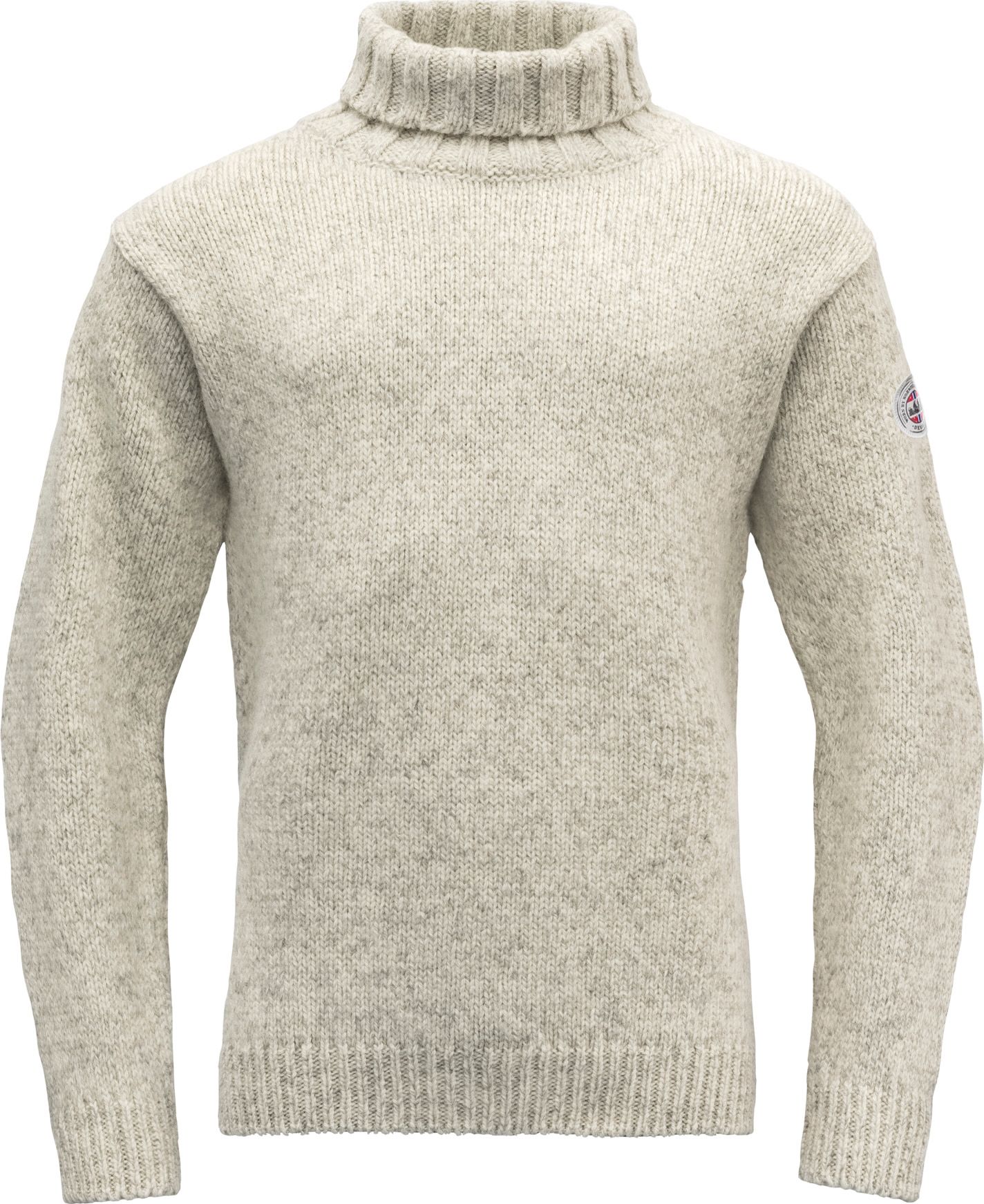 Devold Unisex Nansen Wool High Neck Grey Melange