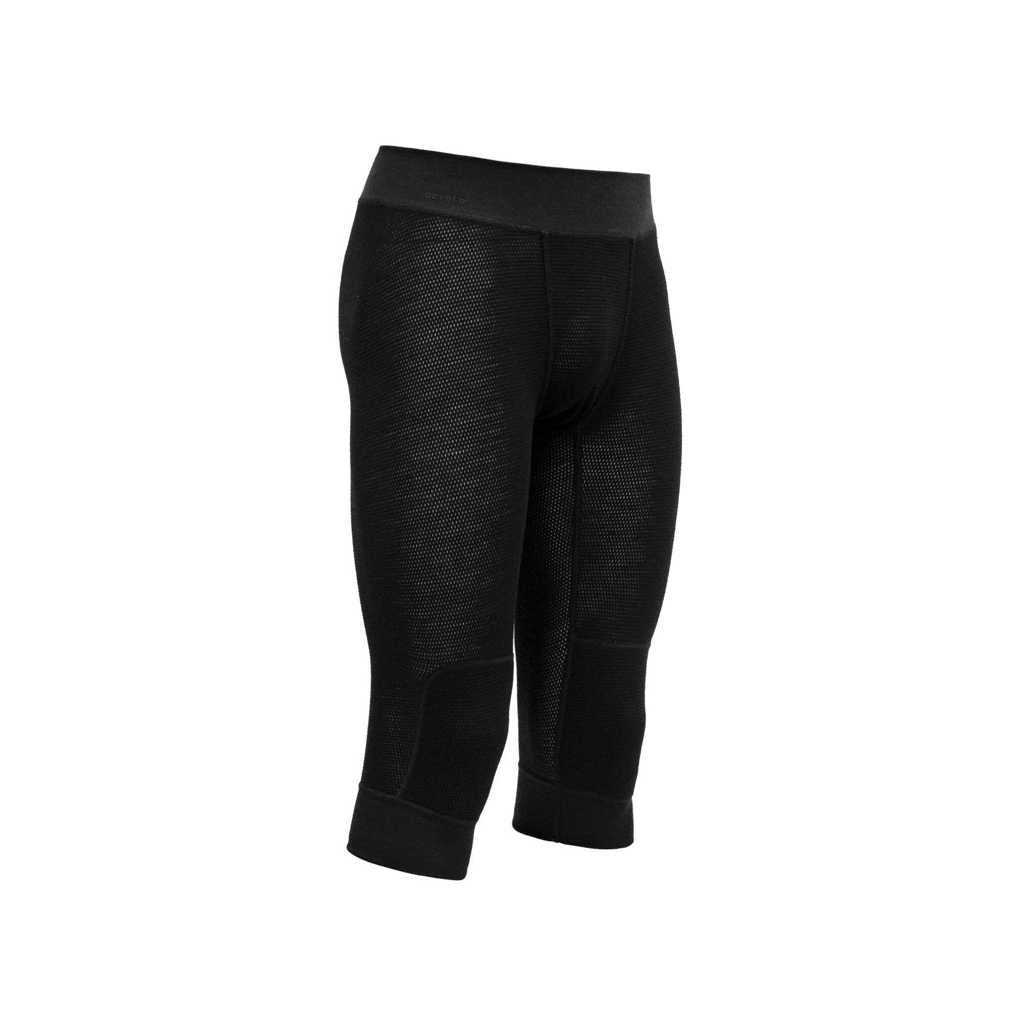 Devold Men’s Wool Mesh 3/4 Long Johns Caviar