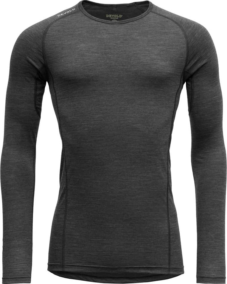 Devold Men’s Running Shirt Anthracite