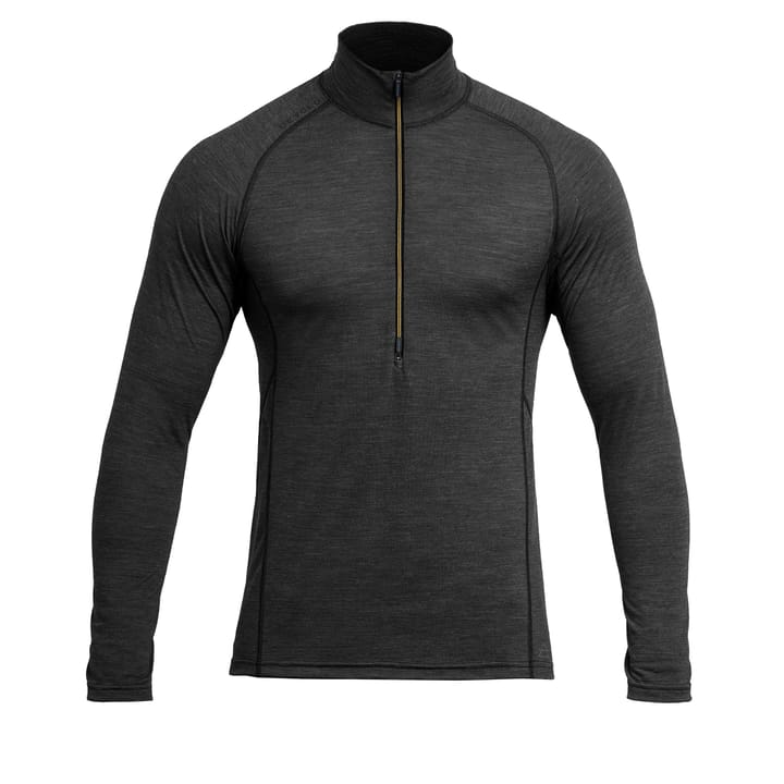 Devold Running Man Zip Neck Anthracite Devold