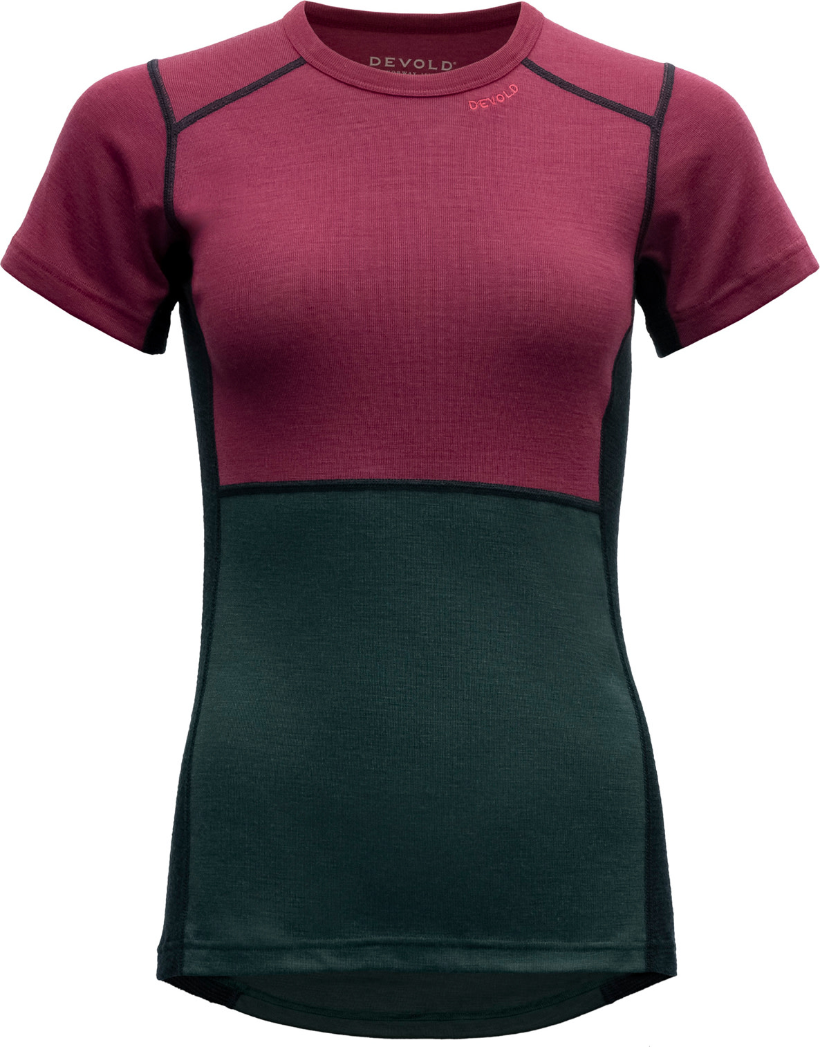 Devold Women’s Lauparen Merino 190 T-Shirt Orchid/LilacInk