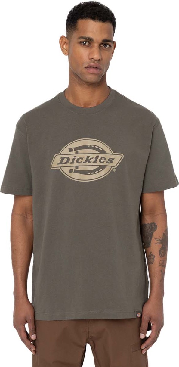 Dickies Men’s Logo Heavyweight Short Sleeve Tee Moss