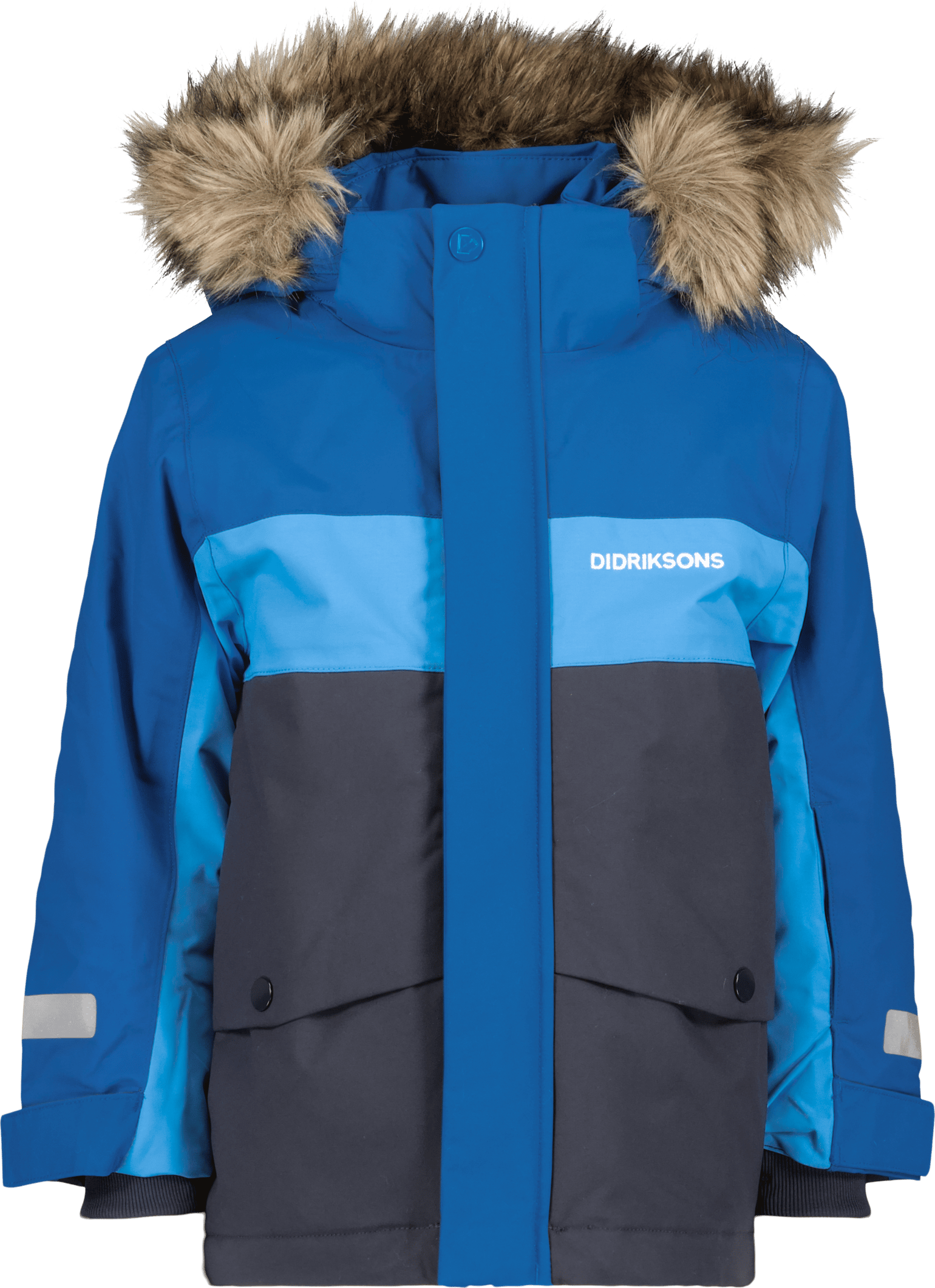 Didriksons Kids' Bjärven Parka 2 Classic Blue | Buy Didriksons Kids