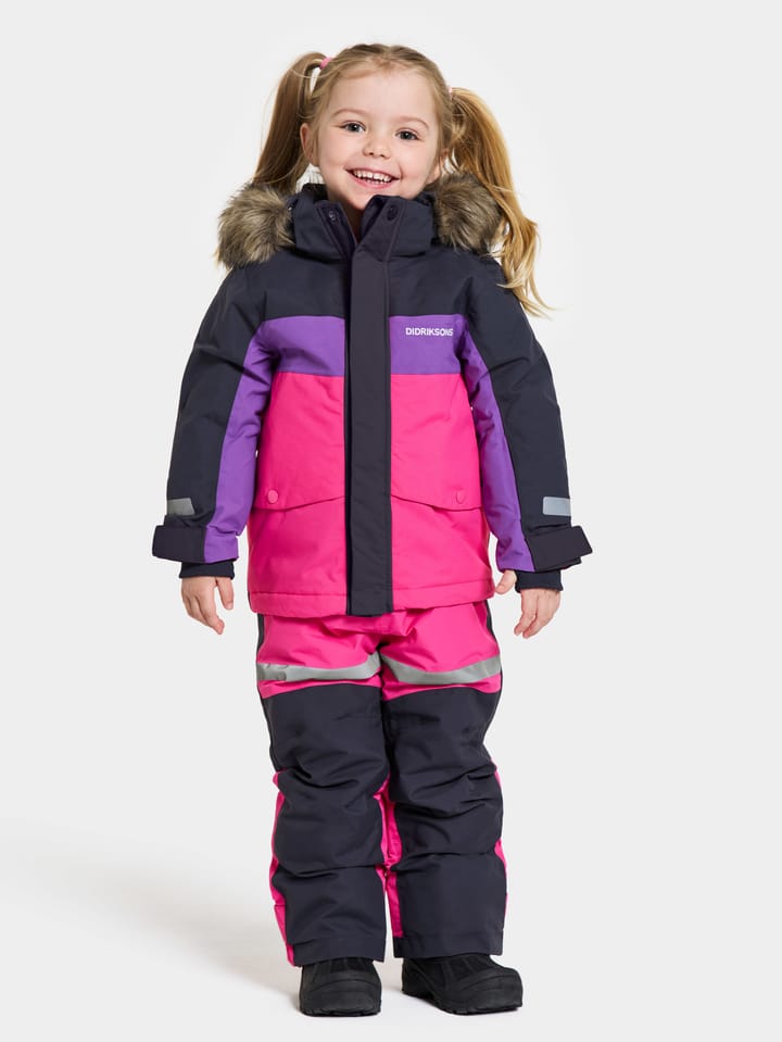 Didriksons Kids' Bjärven Parka 2 True Pink 