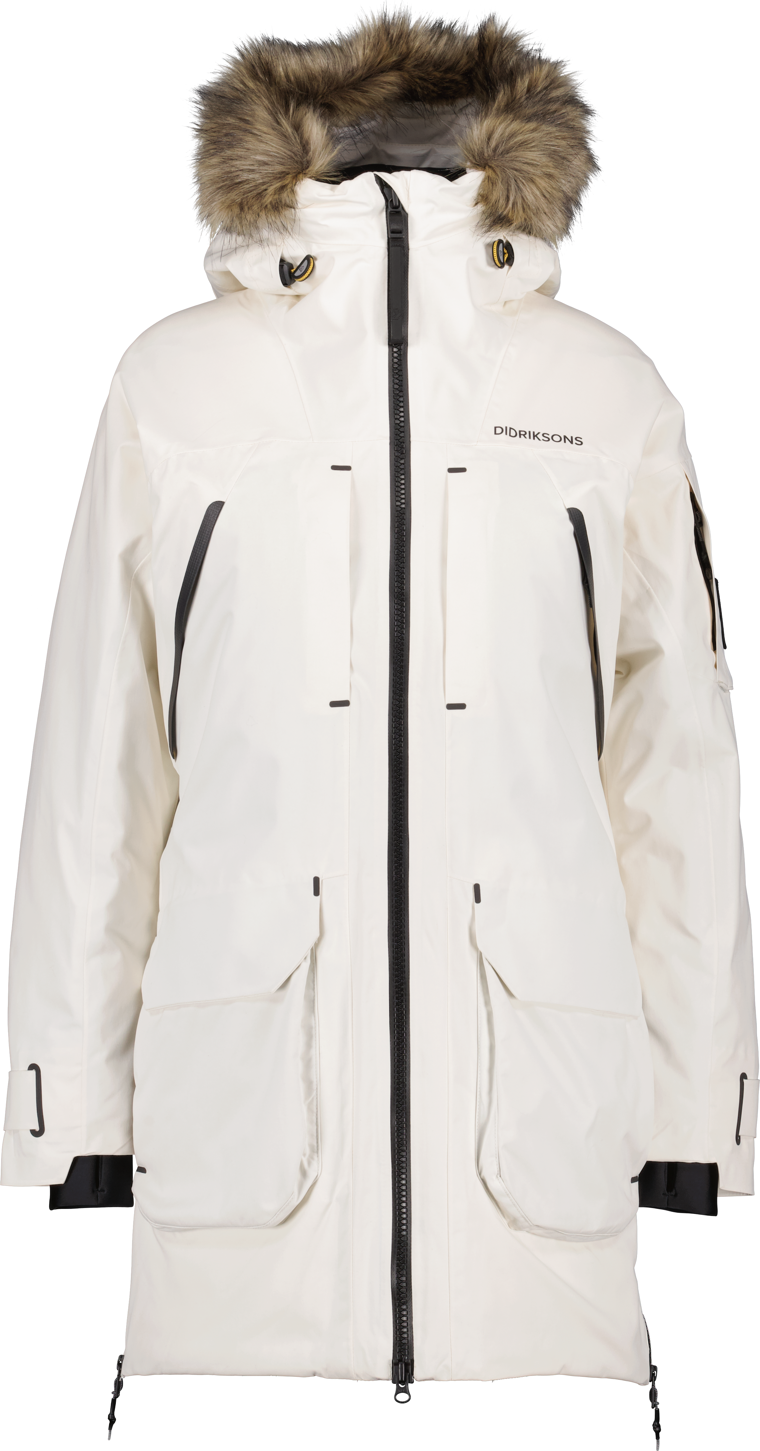 Didriksons Women’s Ceres Parka White Foam