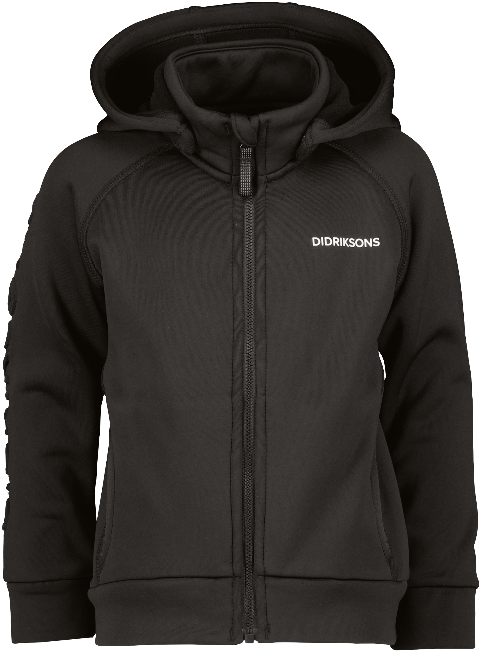 Didriksons Kids’ Corin Full Zip 8 Black