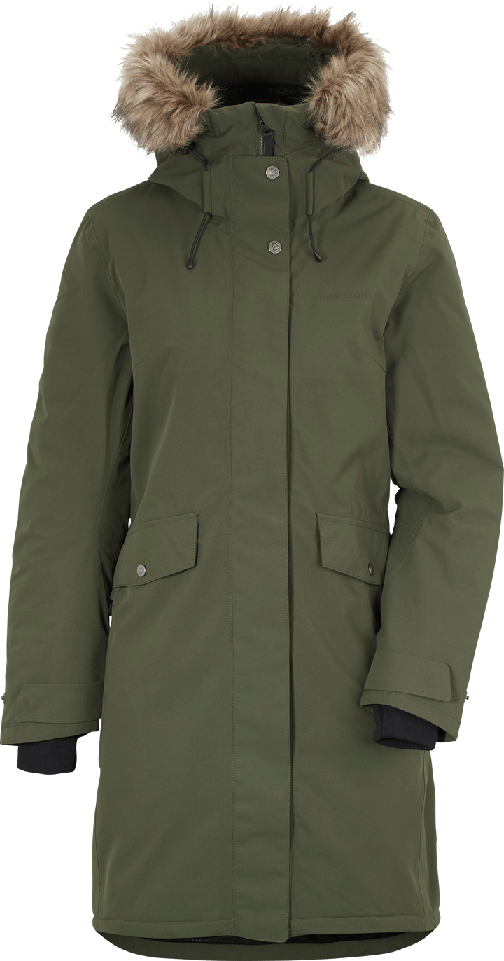 Didriksons Women's Erika Parka 3 Deep Green Didriksons