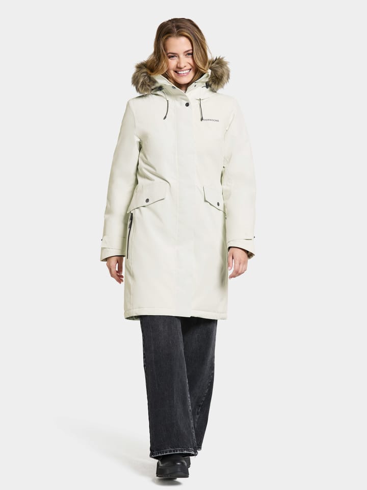 Didriksons Women's Erika Parka 3 White Foam Didriksons