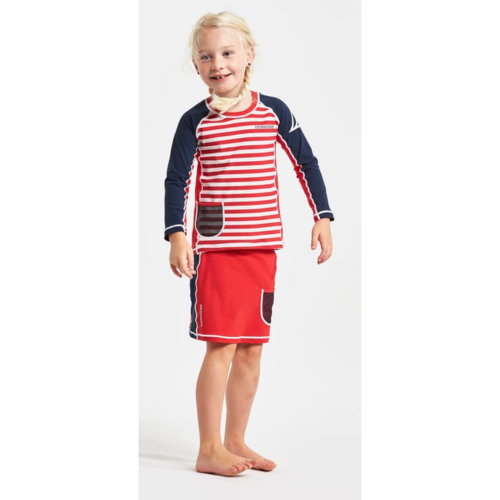 Didriksons Kids' Coral UV Skirt Chili Red Didriksons