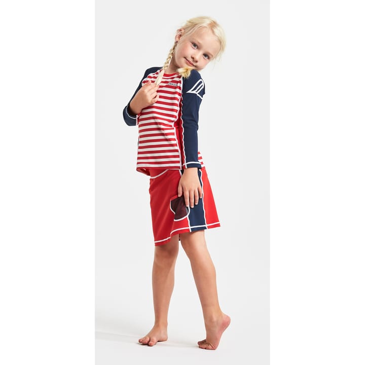 Didriksons Kids' Coral UV Skirt Chili Red Didriksons