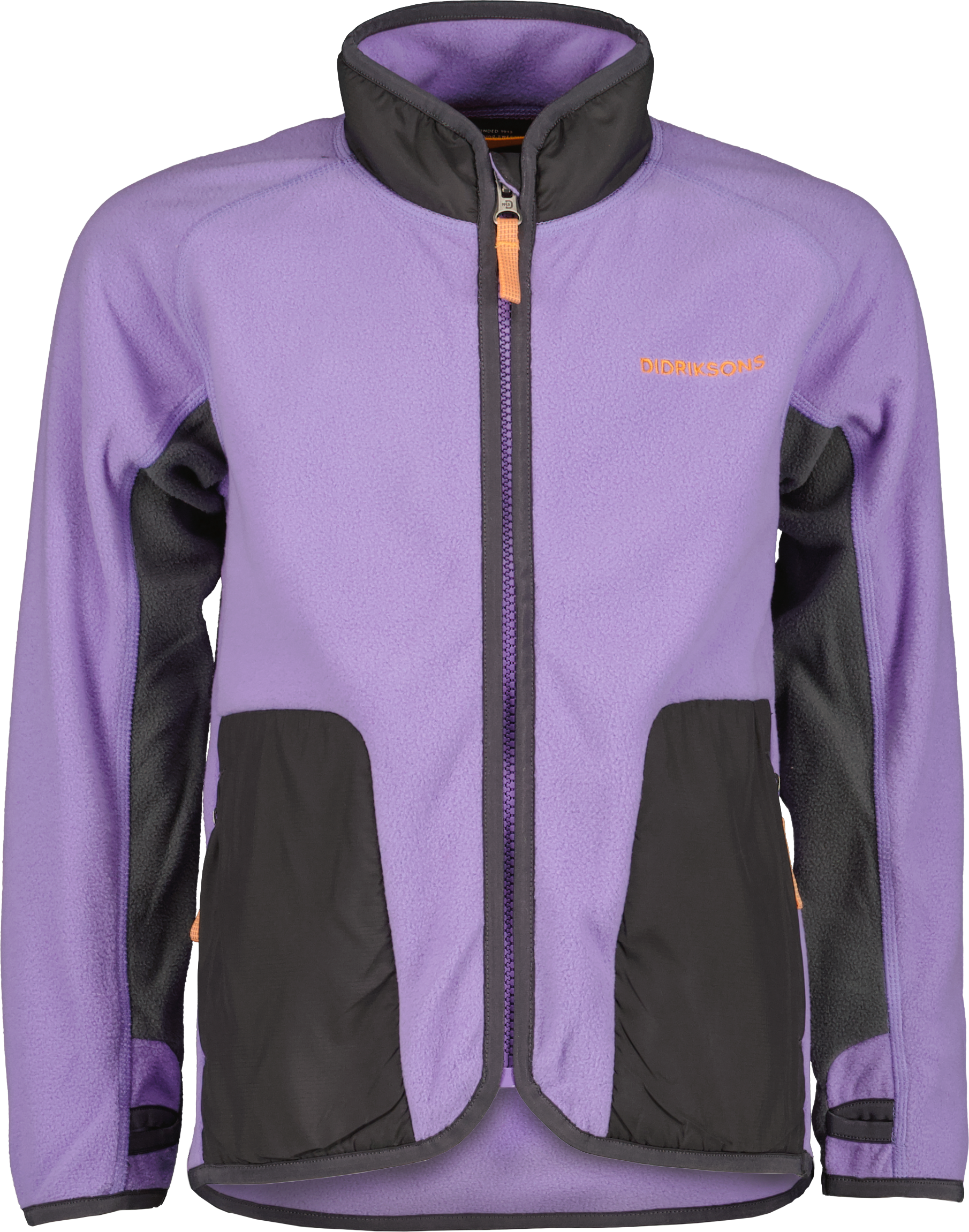 Didriksons Kids’ Ljung Full Zip Jacaranda Purple