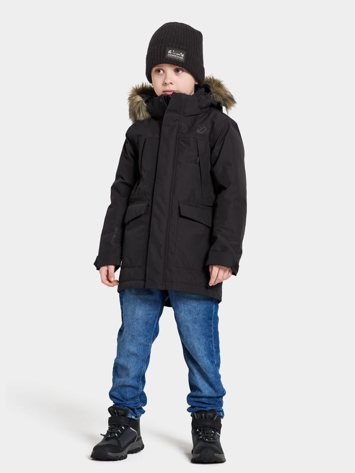 Didriksons Kids' Oxid Parka Black Didriksons