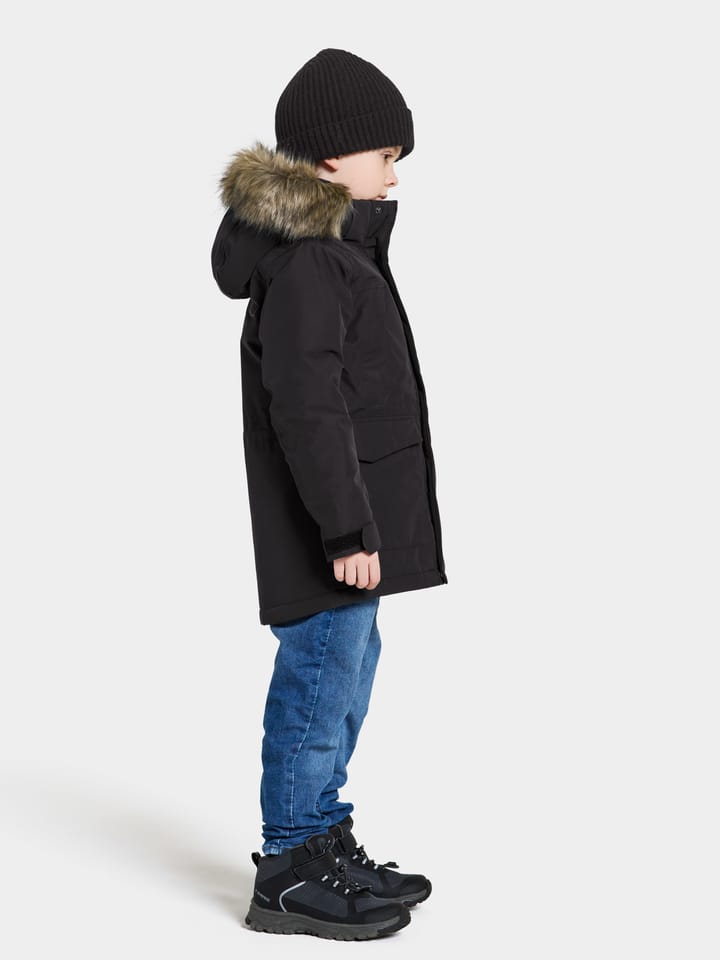 Didriksons Kids' Oxid Parka Black Didriksons