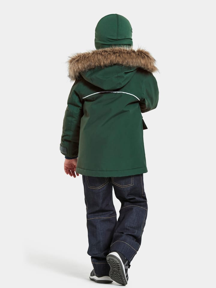 Didriksons Kids' Kure Parka 5 Evening Green Didriksons