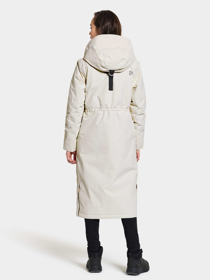 Didriksons Women's Leya Parka Long 3 White Foam Didriksons