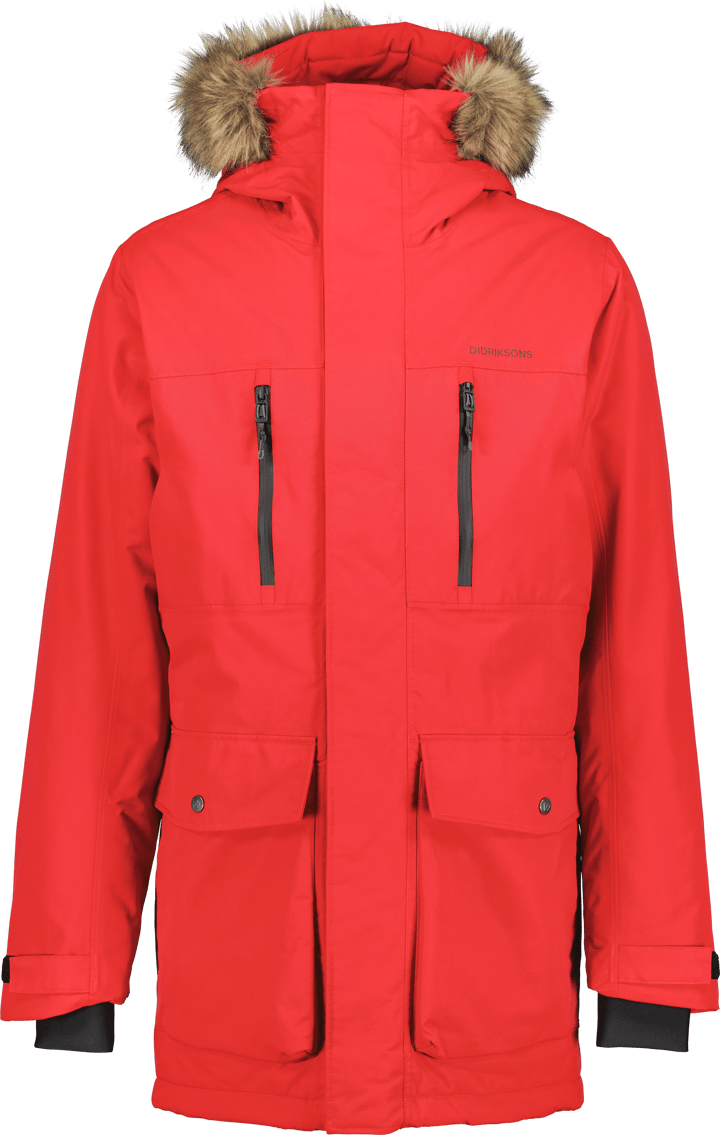 Didriksons Men's Marco Parka 3 Pomme Red Didriksons