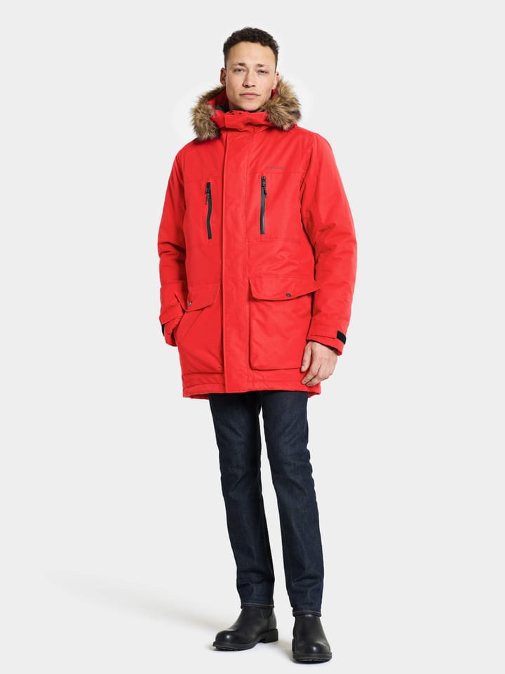 Didriksons Men's Marco Parka 3 Pomme Red Didriksons