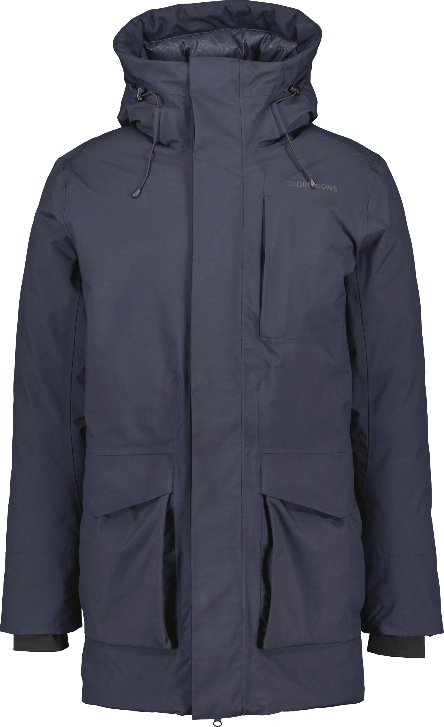 Didriksons Men's Akilles Parka Dark Night Blue