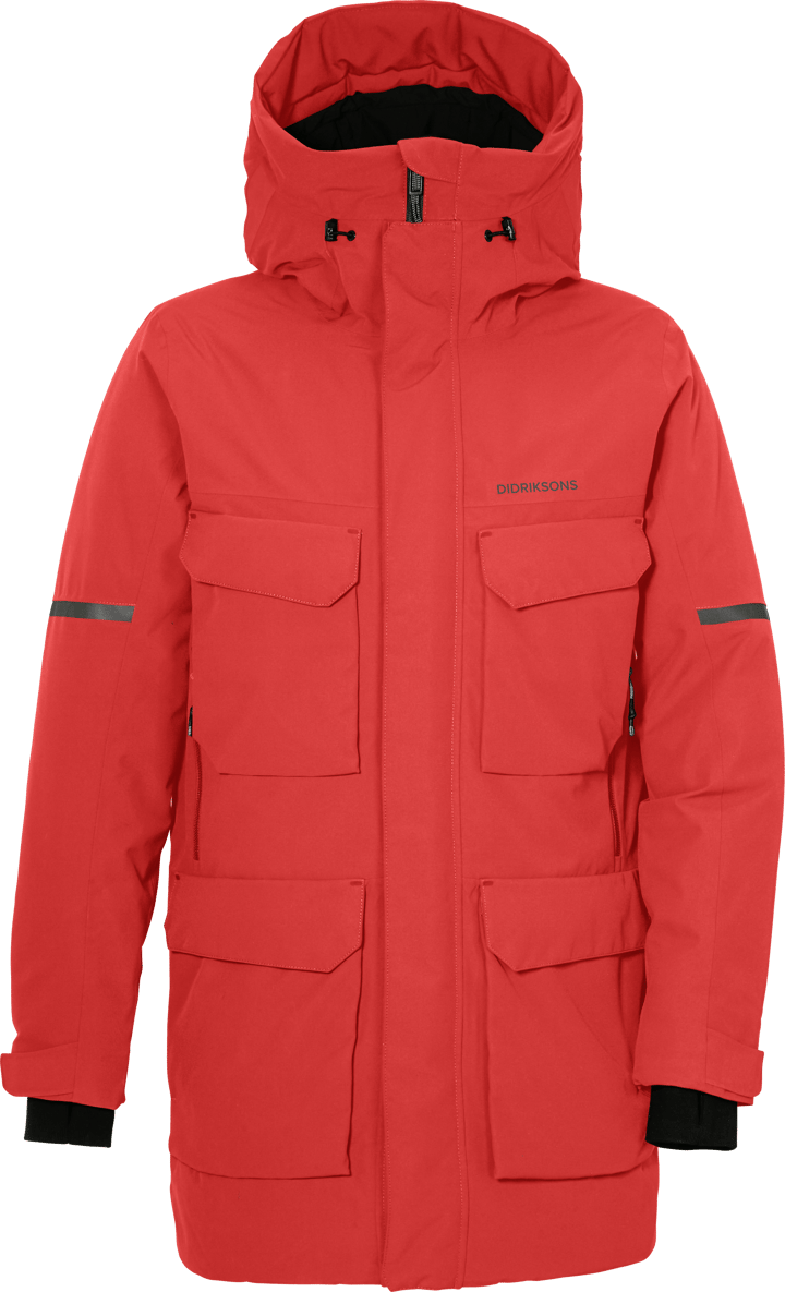 Didriksons Men's Drew Parka 7 Pomme Red Didriksons