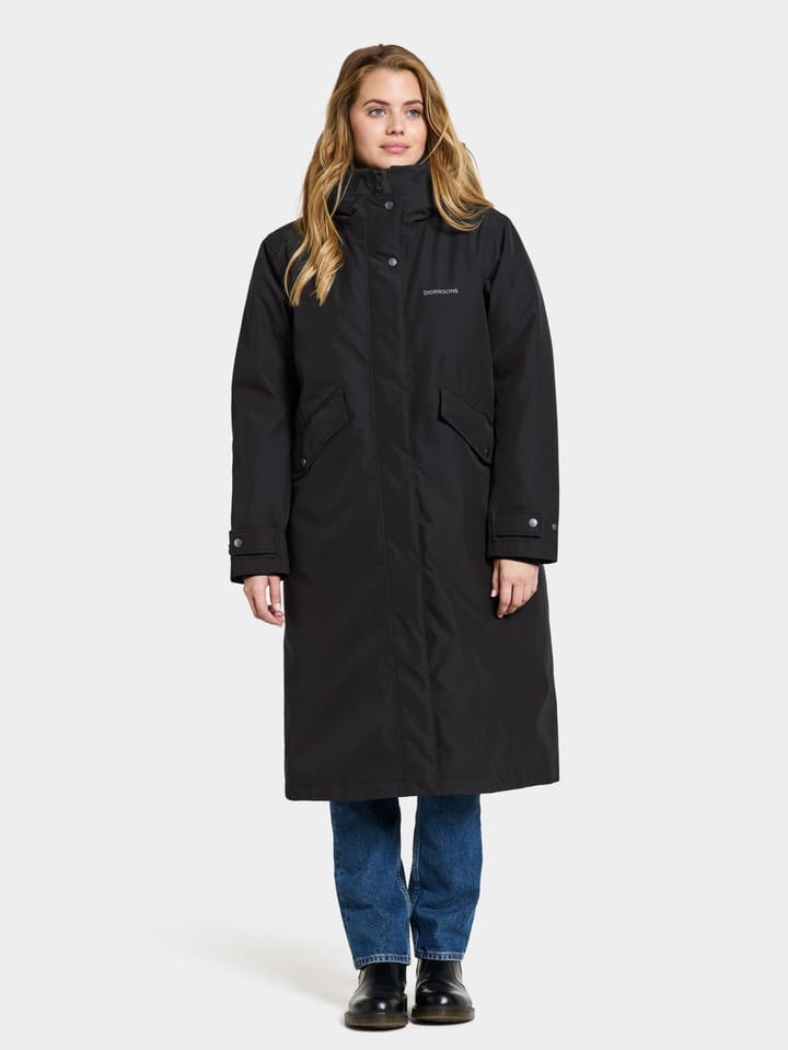 Didriksons Women's Mia Parka Long Black Didriksons