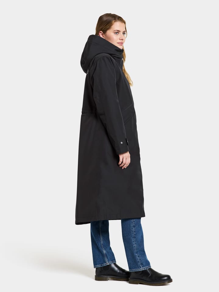 Didriksons Women's Mia Parka Long Black Didriksons