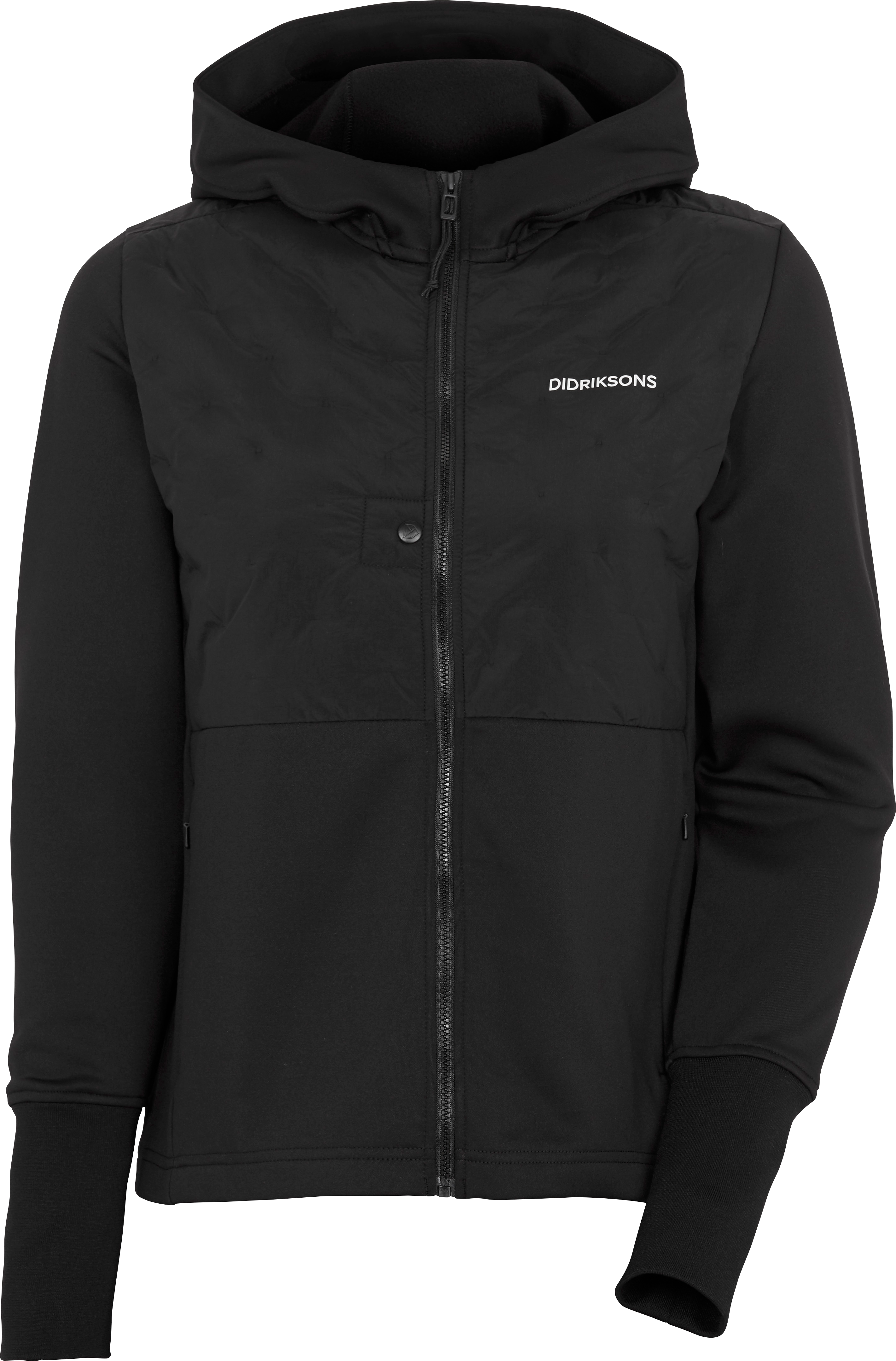 Didriksons Valda Women’s Full Zip 2 Black