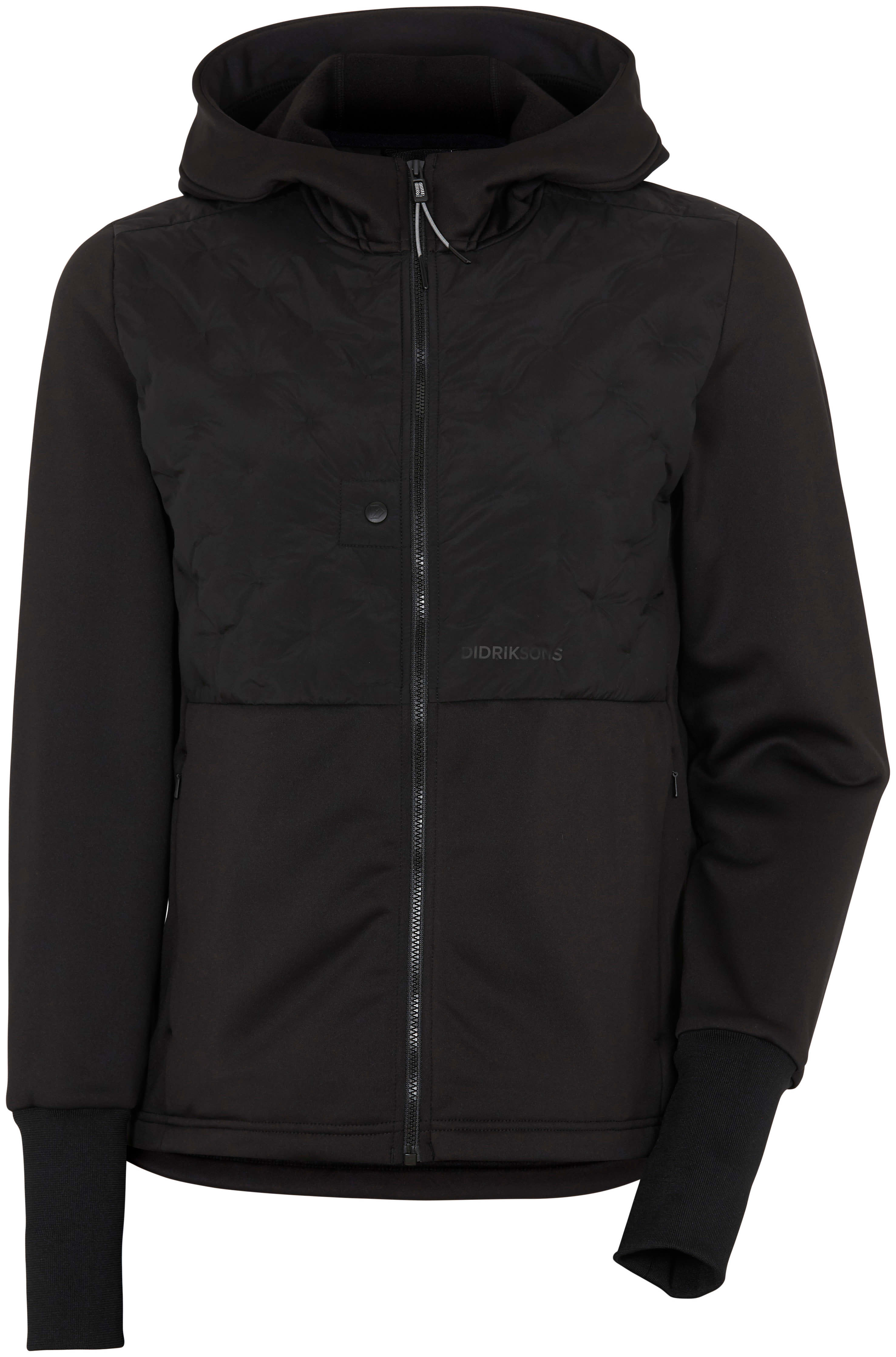 Didriksons Valda Women’s Full Zip Black