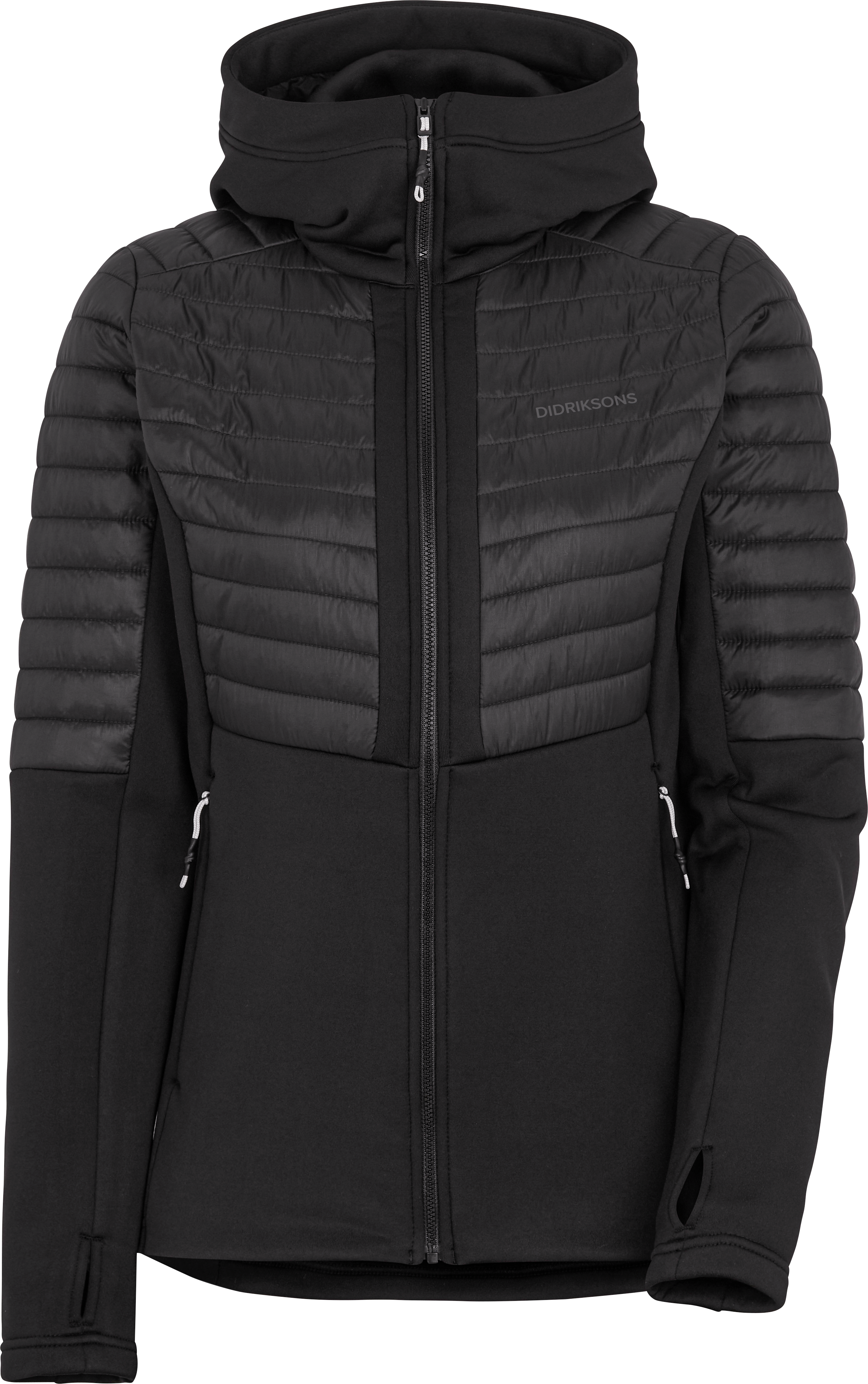 Didriksons Women’s Annema Full Zip 6 Black