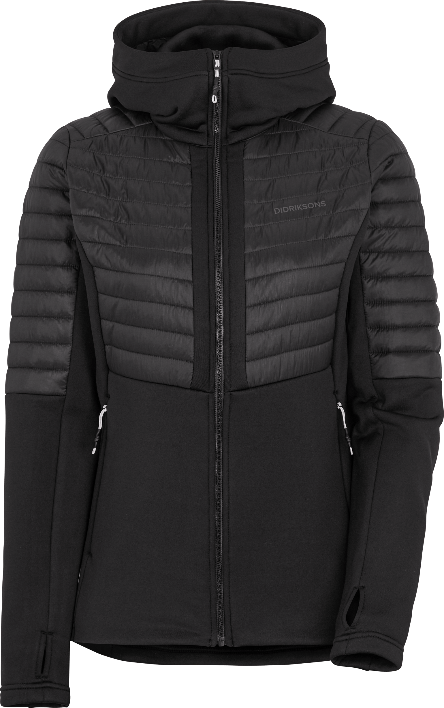 Didriksons Women's Annema Full Zip 6 Black