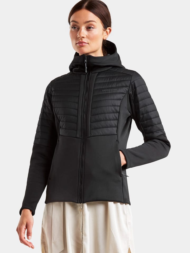 Didriksons Women's Annema Full Zip 6 Black Didriksons