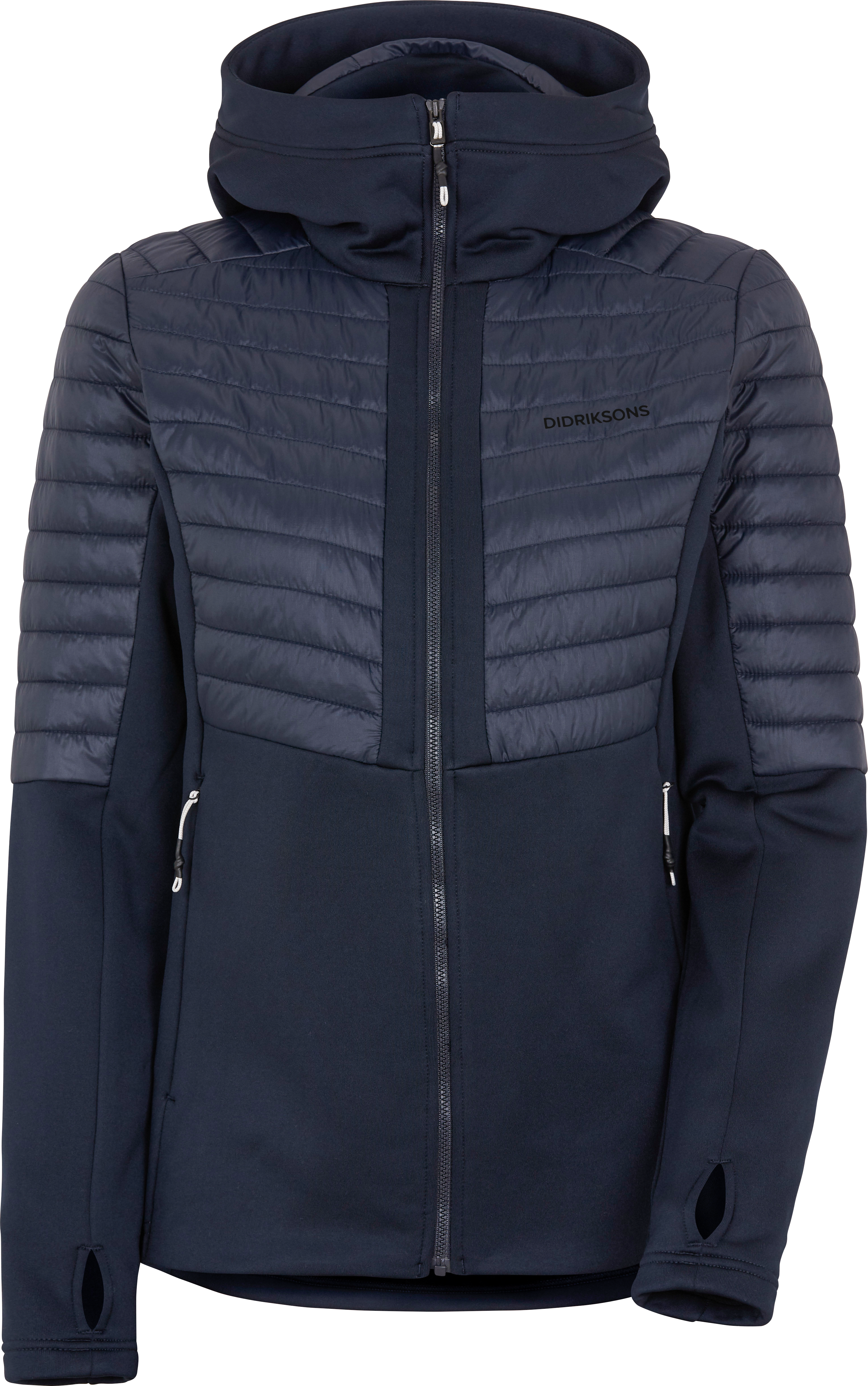 Didriksons Women’s Annema Full Zip 6 Dark Night Blue