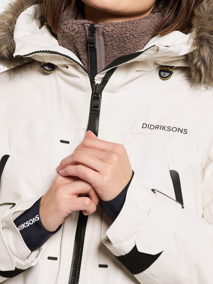 Didriksons Women's Ceres Parka White Foam Didriksons